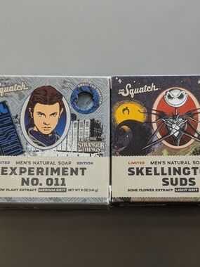 Dr. Squatch Skellington Suds & Experiment No. 011 Soap Duo